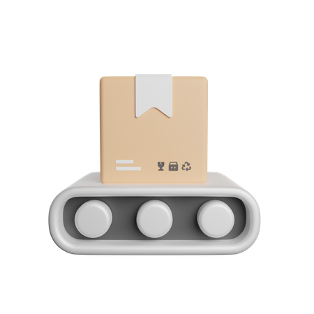 Package Sorting 3D Icon