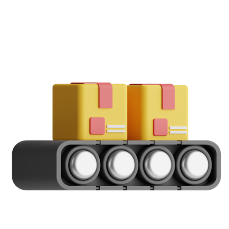 Package Sorting  3D Icon