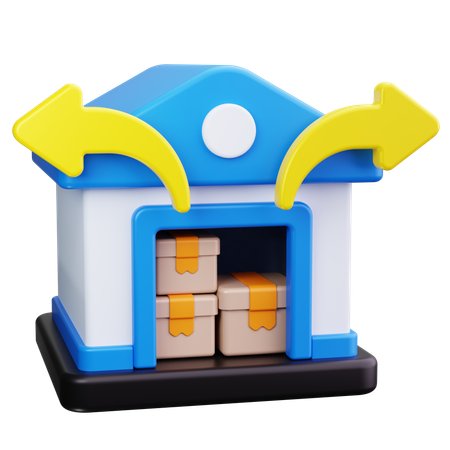 Package Supply  3D Icon