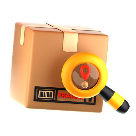 Package Tarcking  3D Icon