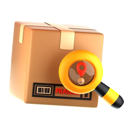 Package Tarcking  3D Icon