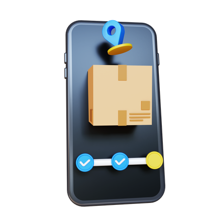 Package Tarcking  3D Icon