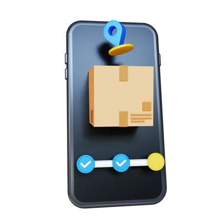 Package Tarcking  3D Icon