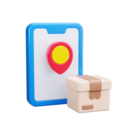 Package Tracking  3D Icon
