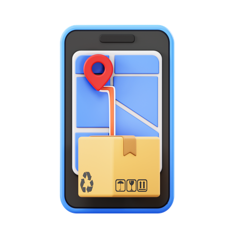 Package Tracking  3D Icon