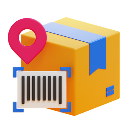 Package Tracking  3D Icon