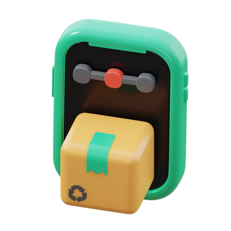 Package Tracking  3D Icon