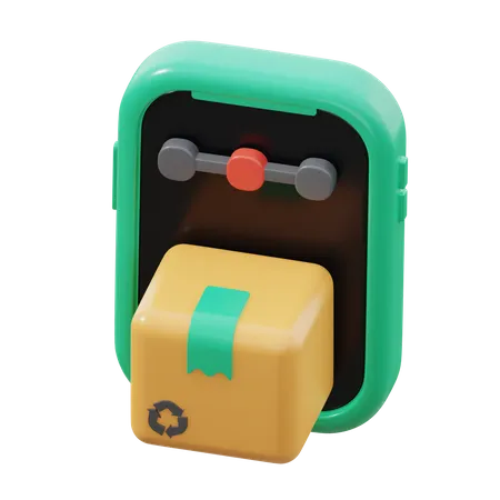 Package Tracking  3D Icon