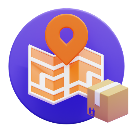 Package Tracking  3D Icon