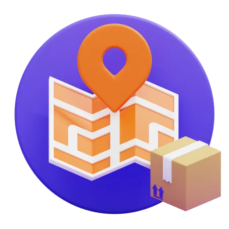 Package Tracking  3D Icon