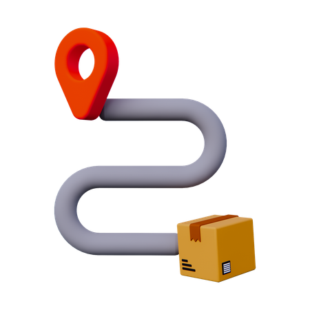 Package Tracking  3D Icon