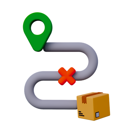 Package Tracking  3D Icon