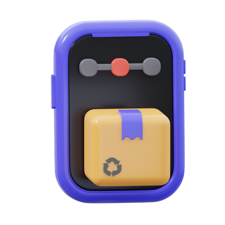 Package Tracking  3D Icon