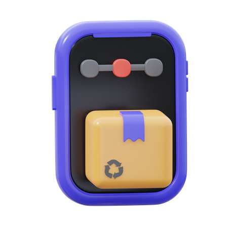 Package Tracking  3D Icon