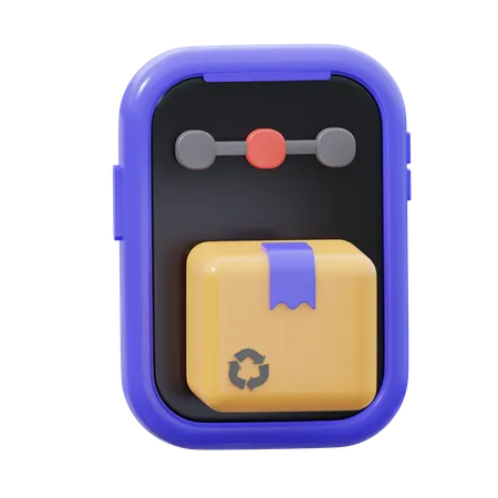 Package Tracking  3D Icon