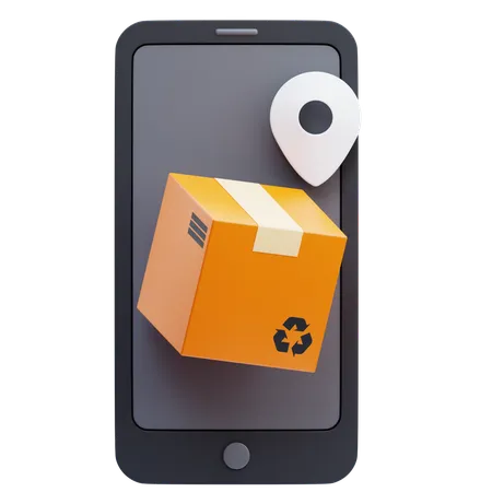 Package Tracking  3D Icon