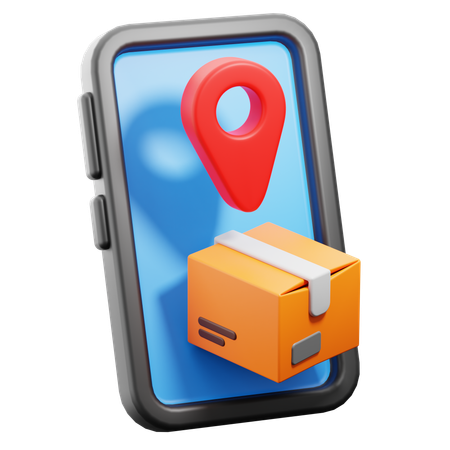 Package Tracking App  3D Icon