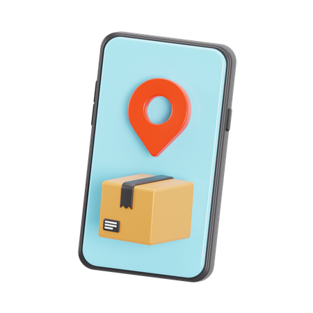Package Tracking App  3D Icon