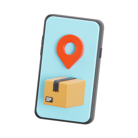 Package Tracking App  3D Icon