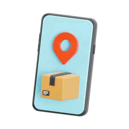 Package Tracking App  3D Icon