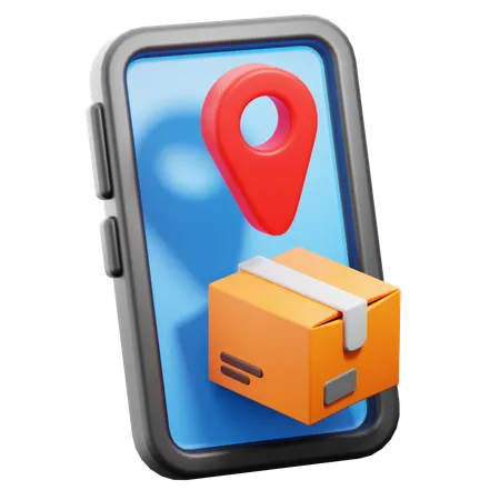 Package Tracking App  3D Icon