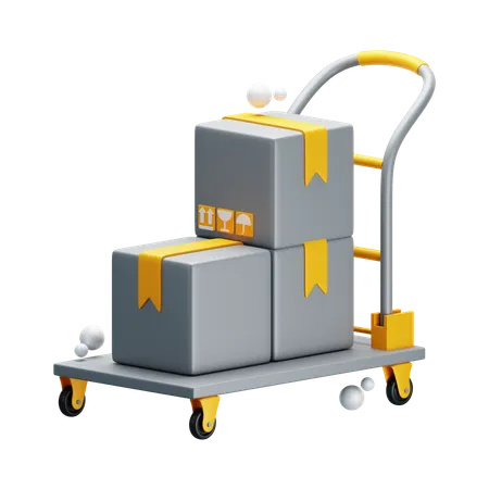 Trolley 3 D Illustration 3D Icon