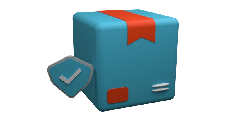 Package Verified  3D Icon