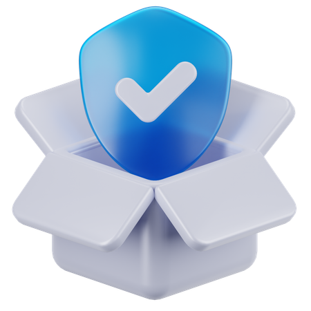 Package Warranty  3D Icon