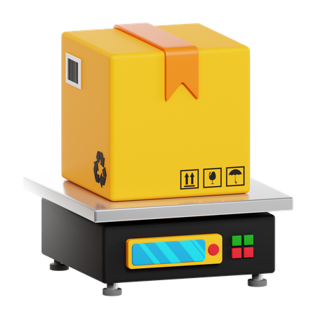 Package Weight  3D Icon