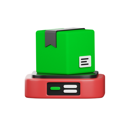 Package Weight  3D Icon