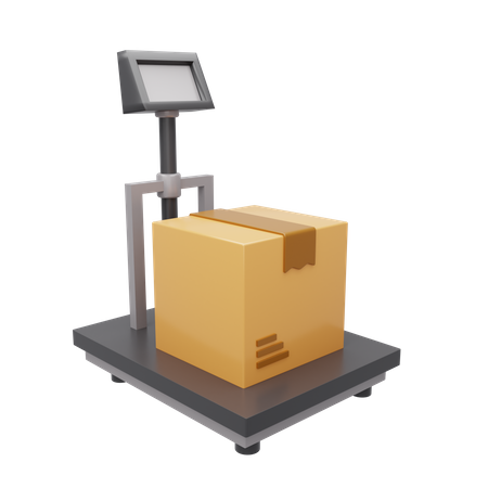 Package Weight  3D Icon