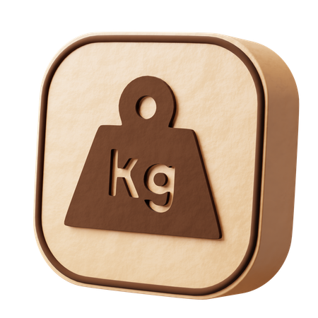 Package weight  3D Icon