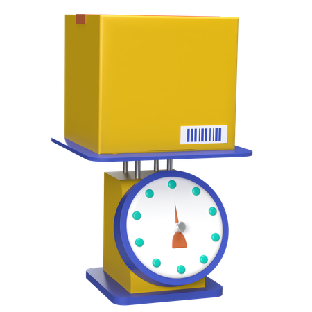 Package Weight  3D Icon