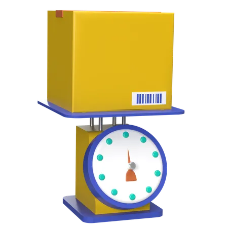 Package Weight  3D Icon