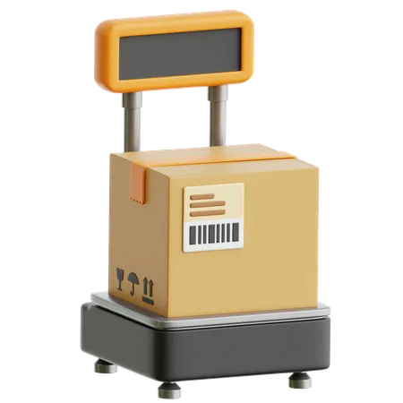 Package Weight  3D Icon