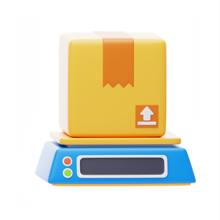 Package Weight  3D Icon