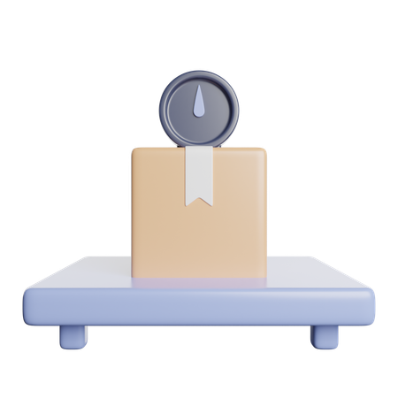 Package Weight  3D Icon