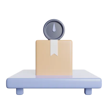 Package Weight  3D Icon