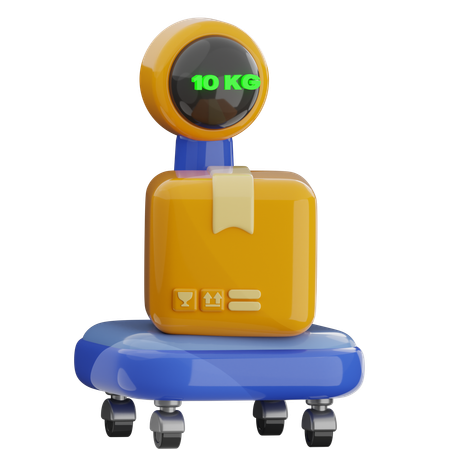 Package Weight  3D Icon