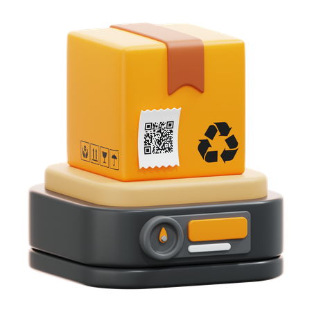 Package Weight  3D Icon