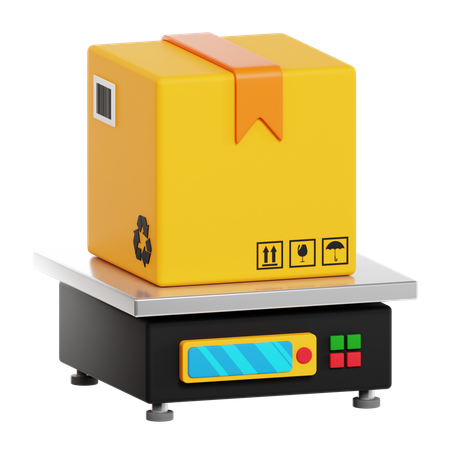 Package Weight  3D Icon