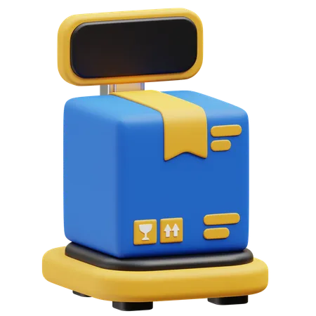 Package Weight Scale  3D Icon