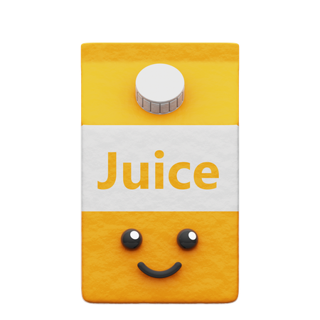 Packaged Juice  3D Icon