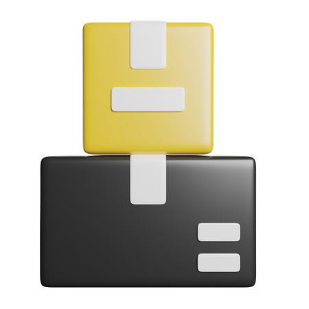 Packages  3D Icon