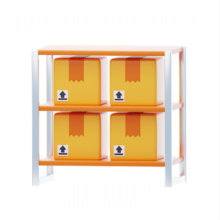 Packages  3D Icon