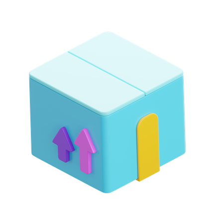 Packaging  3D Icon