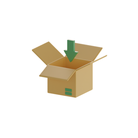 Packaging  3D Icon