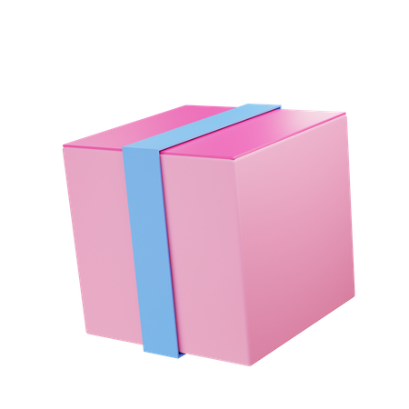 Packed box  3D Icon