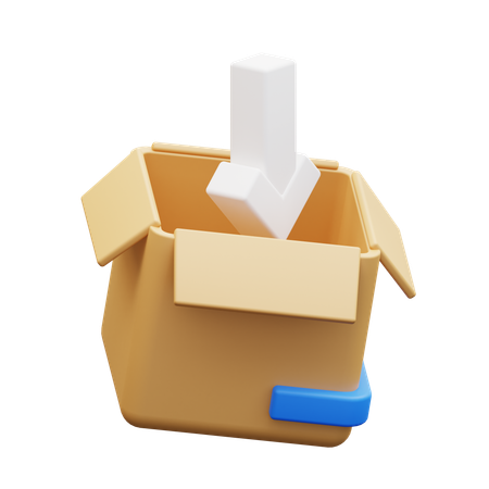 Packing  3D Icon