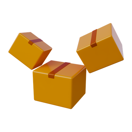 Packing Boxs  3D Icon